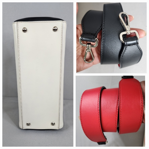 ✨️FENDI Dotcom Whipstitch Top Handle Bag - Picture 8 of 16